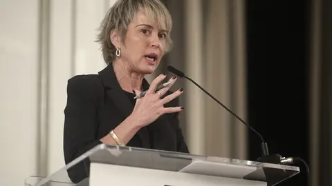 La secretaria de Estado de Digitalizaci&oacute;n e Inteligencia Artificial, Carme Artigas, participa en el encuentro &lsquo;Presente y futuro de la Digitalizaci&oacute;n&rsquo; organizado por el Club Di&aacute;logos para la Democracia en el Hotel Palace, Madrid (Espa&ntilde;a), a 17 de noviembr