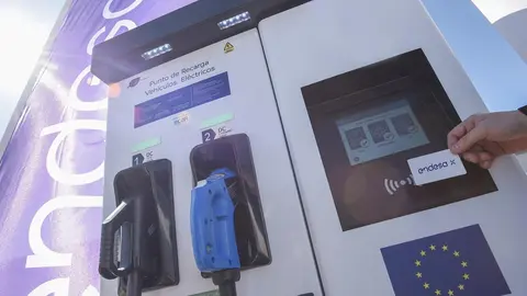 Punto de recarga el&eacute;ctrico de Endesa X