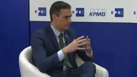 El presidente del Gobierno, Pedro S&aacute;nchez