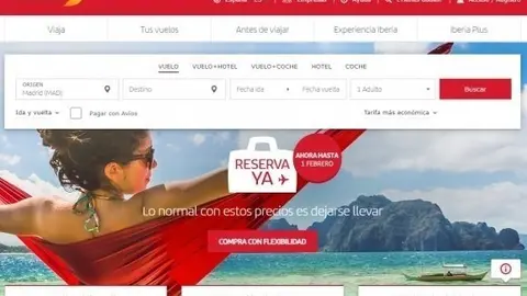Iber&iacute;a ampl&iacute;a su oferta de precios hasta el 1 de febrero.
