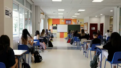 Alumnos en un centro educativo