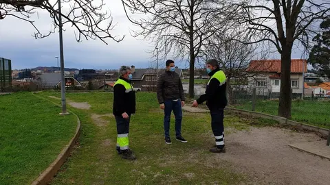 Plaza de la calle Herminio Fern&aacute;ndez Caballero