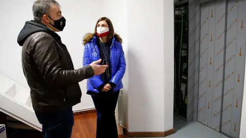 La consejera de Presidencia, Interior, Justicia y Acci&oacute;n Exterior, Paula Fern&aacute;ndez, realiza una visita institucional a Ruesga