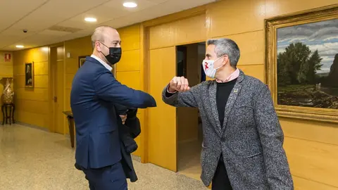 El vicepresidente regional, Pablo Zuloaga, y el alcalde de Torrelavega, Javier L&oacute;pez Estrada