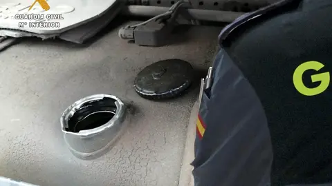 Robo de gasoil en camiones