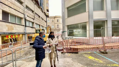 Comienzan las obras de semipeatonalizaci&oacute;n de las calles La Paz y sur de  Francisco de Quevedo