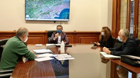 D&iacute;az se re&uacute;ne con Cantabria con Bici