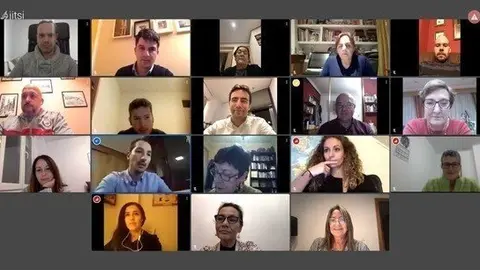 Ejecutiva municipal telem&aacute;tica del PSOE de Santander