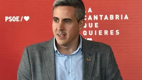 El secretario general del PSOE de Cantabria y vicepresidente del Gobierno regional, Pablo Zuloaga