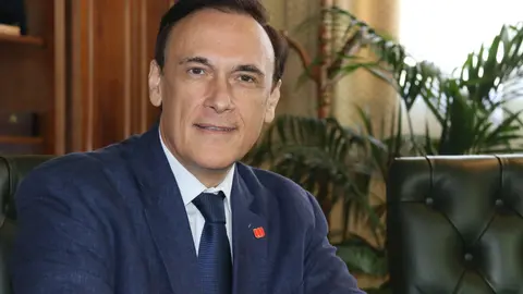 El presidente de la Conferencia de Rectores de Universidades Espa&ntilde;olas (CRUE), Jos&eacute; Carlos G&oacute;mez Villamandos.