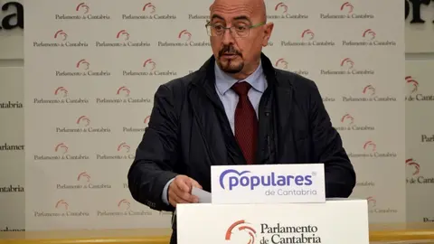 El portavoz de Sanidad del PP de Cantabria y diputado regional C&eacute;sar Pascual