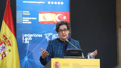 La ministra de Asuntos Exteriores, Uni&oacute;n Europea y Cooperaci&oacute;n, Arancha Gonz&aacute;lez Laya