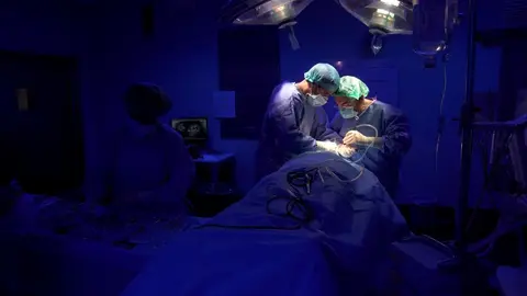 Quir&oacute;fano del Hospital Valdecilla