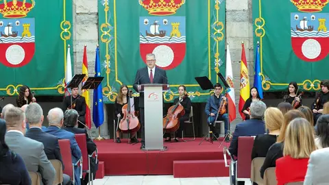 Foto de archivo del acto de conmemoraci&oacute;n del 38 Aniversario del Estatuto de Autonom&iacute;a de Cantabria