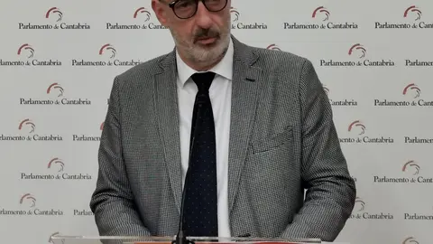 El portavoz de Cs en el Parlamento de Cantabria, F&eacute;lix &Aacute;lvarez