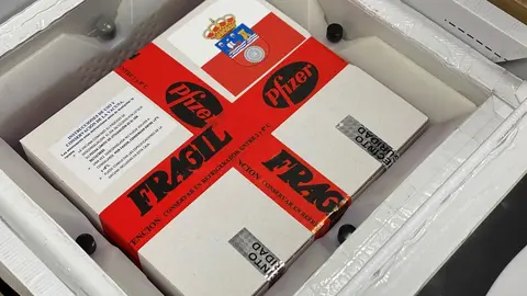 Primeras vacunas contra el Covid llegadas a Cantabria