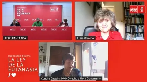 Encuentro digital del PSOE sobre la ley de la Eutanasia