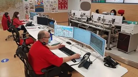 Gesti&oacute;n de incidencias del 112