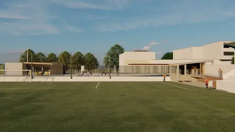 Campo de f&uacute;tbol de Bezana