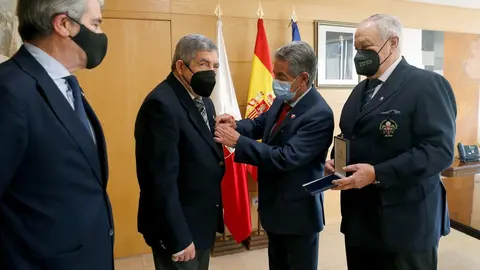 Homenaje de la Federaci&oacute;n C&aacute;ntabra de Golf a Juan Antonio Herrera