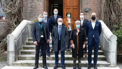 11:00 Horas. Torrelavega .El Consejero De Industria, Turismo, Innovaci&oacute;n, Transporte Y Comercio, Javier L&oacute;pez Marcano, Visita Las Instalaciones De Solvay. 4 De Febrero De 2021  Ra&uacute;l Lucio