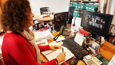 Alcaldesa de Comillas, Mar&iacute;a Teresa Noceda