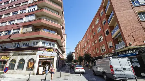 Barrio La Inmobiliaria durante su confinamiento en septiembre