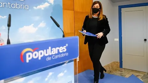 La presidenta del PP de Cantabria, Mar&iacute;a Jos&eacute; S&aacute;enz de Buruaga