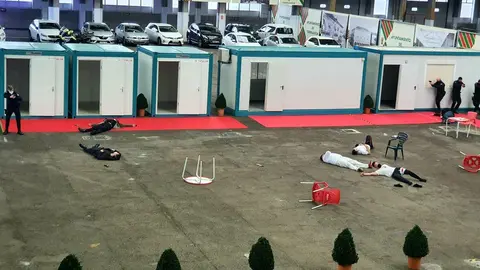 Simulacro de incidente 'Amok'