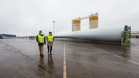 El consejero de Industria, Turismo, Innovaci&oacute;n, Transporte y Comercio, Javier L&oacute;pez Marcano, realiza un encuentro institucional con el presidente de la Autoridad Portuaria de Santander, Francisco Mart&iacute;n