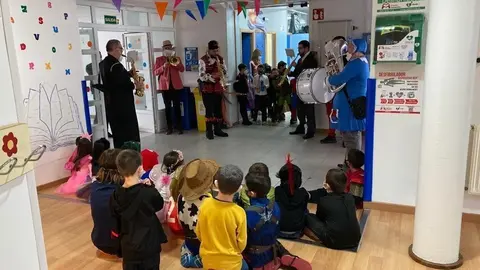 Carnaval en el colegio Palacio