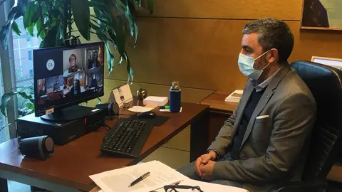 El consejero de Medio Rural de Asturias, Alejandro Calvo