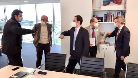 El consejero de Industria se re&uacute;ne con representantes de Ferroatl&aacute;ntica