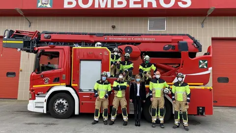 Nuevos trajes del Cuerpo de Bomberos de Castro Urdiales