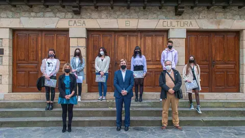Alumnos premiados del IES Nueve Valles