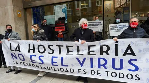 El sector de la hosteler&iacute;a se manifiesta por la falta de ayudas