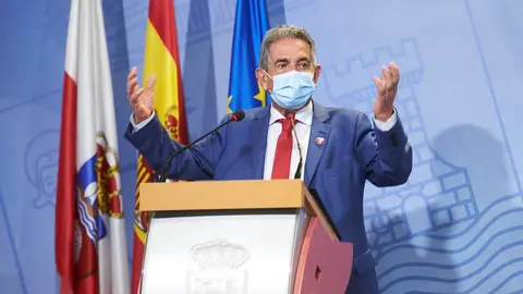 El presidente de Cantabria, Miguel &Aacute;ngel Revilla