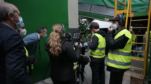 Rodaje del spot de Ecoembes en Cantabria