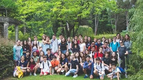Excursi&oacute;n de los participantes del Summer Camp 2019 a Puente de San Miguel