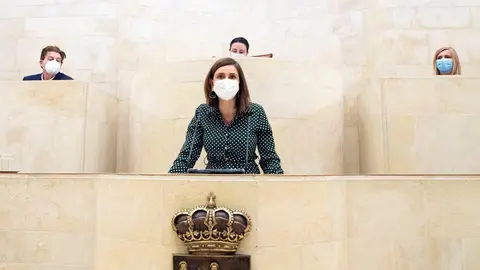 La consejera de Presidencia de Cantabria, Paula Fern&aacute;ndez