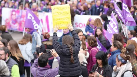Manifestaci&oacute;n del 8M en Madrid. Archivo