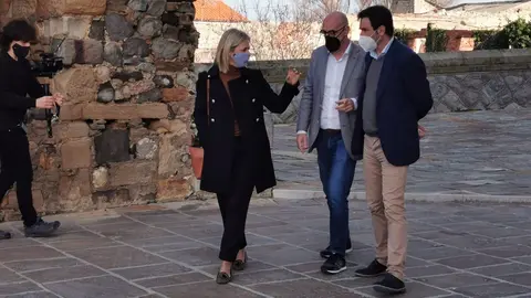 El coordinador auton&oacute;mico de Cs Cantabria, F&eacute;lix &Aacute;lvarez, visita Castro Urdiales