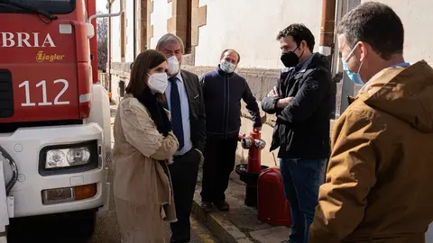 La Consejera De Presidencia, Interior, Justicia Y Acci&oacute;n Exterior, Paula Fern&aacute;ndez, Inspecciona La Red Hidrantes Financiada Por Su Departamento En Los Municipios De La Mancomunidad Los Valles.