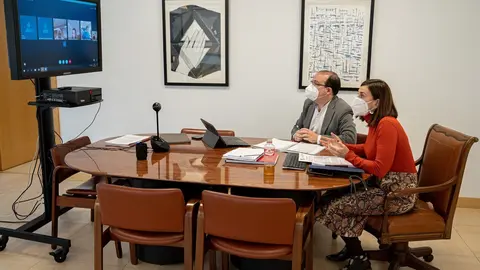 La consejera de Presidencia, Paula Fern&aacute;ndez, preside el Consejo Rector del Servicio de Emergencias de Cantabria (SEMCA).