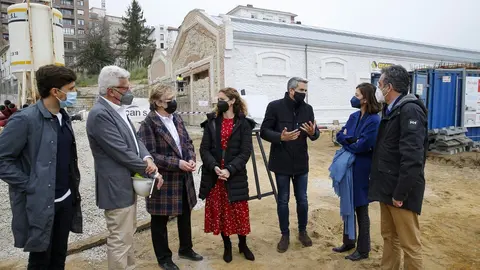 El Vicepresidente Y Consejero De Universidades, Igualdad, Cultura Y Deporte, Pablo Zuloaga, Junto Con La Delegada Del Gobierno, Ainoa Qui&ntilde;ones; El Presidente De La Autoridad Portuaria De Santander, Francisco Mart&iacute;n, Y La Directora De La Fundaci&oacute;n Enaire,