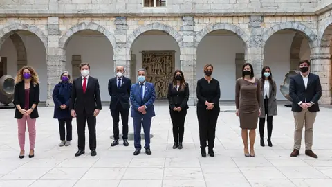 Acto organizado por la Asociaci&oacute;n de Empresarias de Cantabria con motivo del D&iacute;a Internacional de la Mujer (8 de marzo) en el Parlamento