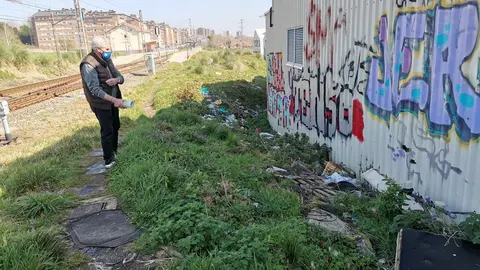 El concejal en el lugar