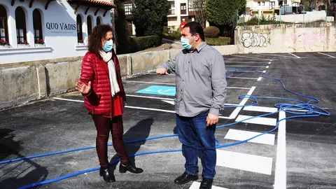 Aparcamiento en Comillas