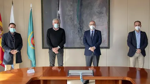 Visita del PRC a la UC