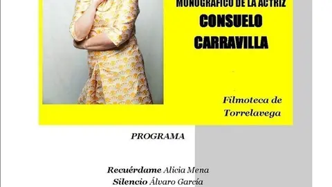 Cartel Consuelo Carravilla